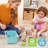ECR4Kids Scoop Front Plastic Storage Bins, Multipurpose Organization, 10-Piece-59602044