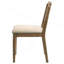 Chaise d'appoint rembourrée (ensemble de 2)