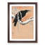 Crow on a Snowy Branch by Ohara Koson - Picture Frame Painting Print-55490322-55490323