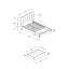 Structure de lit Agamjot-474914205