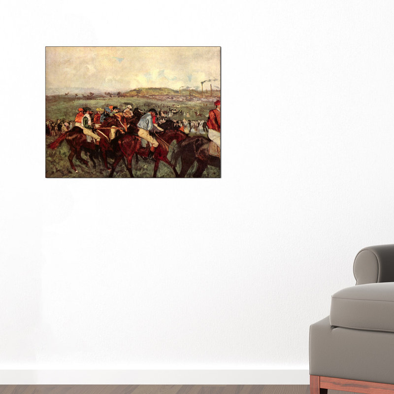 Edgar Degas - Wrapped Canvas Painting