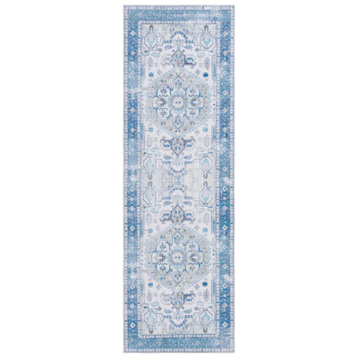 Maleek Performance Machine Washable Oriental Rug