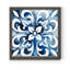 Cobalt tiles II, reproduction d’art sur toile encadrée-599929271-599929270