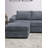 3Pc U-Shaped Sectional Set Cushion Back Armless Chairs Right Arm And Left Arm Chaise Primary Living Room Comfortable For 4 People-1605306202