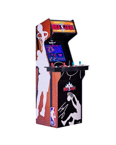 Arcade1Up 4 Player Plug-in Full Size Arcade Machine with 3 Games Included
