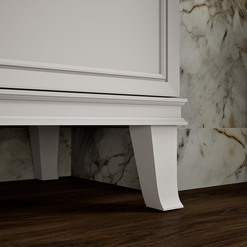 Artifacts 72 In. Bathroom Vanity Cabinet, White