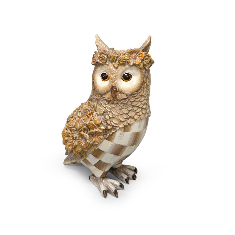 Mocha Check Owl