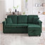 L-Shaped Sectional Sofa With Pull-Out Storage, Ottoman, Pillows, USB Charging, Cup Holder And Convertible Design For Living Room And Apartment-1182208685