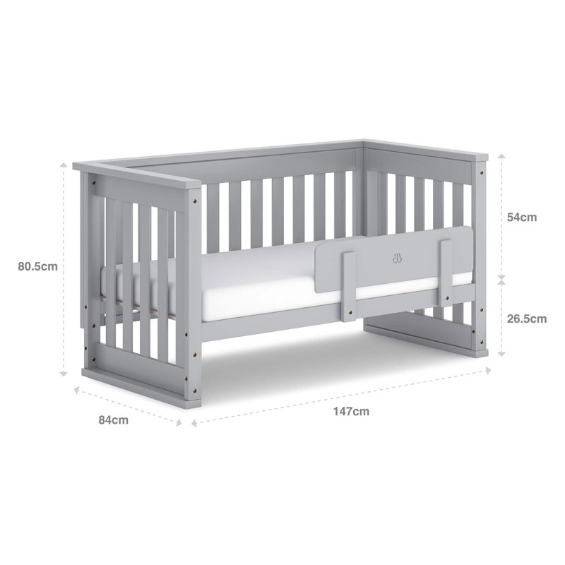 Eton Convertible Plus Cot Bed with Mattress