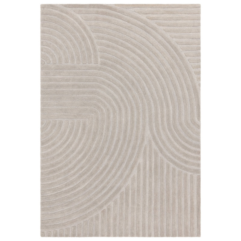 Handmade Geometric Modern Easy To Clean Rug For Living Room And Bedroom, Wool, Rectangle 200 x 290cm