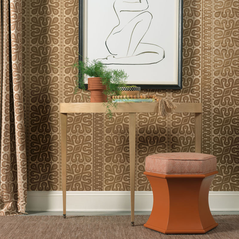Mayflower Demilune 42'' W Console Table