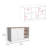 Ginger Kitchen Island, Three Open Shelves, Two Cabinets-1061339637