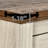 Runnie 3 - Drawer Nightstand in Brown/Beige