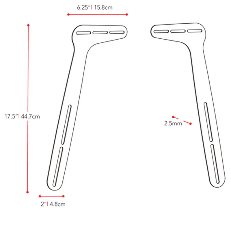 DCOR Design Single Screen Wall Mount