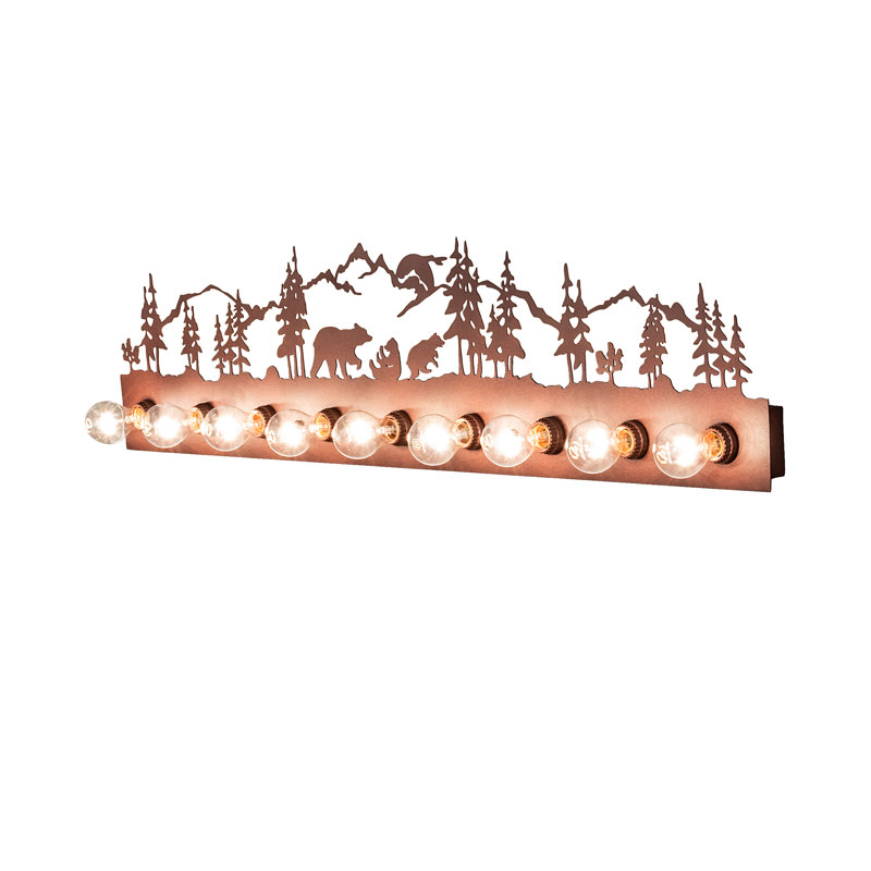 Éclairage pour meuble-lavabo 9 lumières 48 po, H 11 po x l 48 po x P 2,25 po