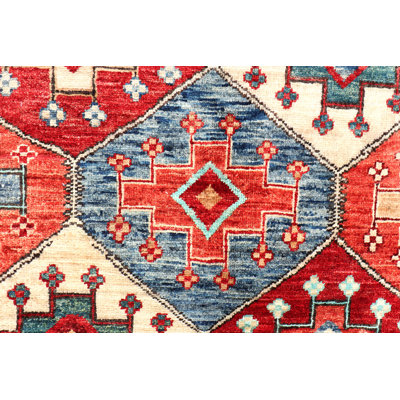 Wool Geometric Area Rug