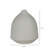 Bisque White Vase, Ceramic - Sm