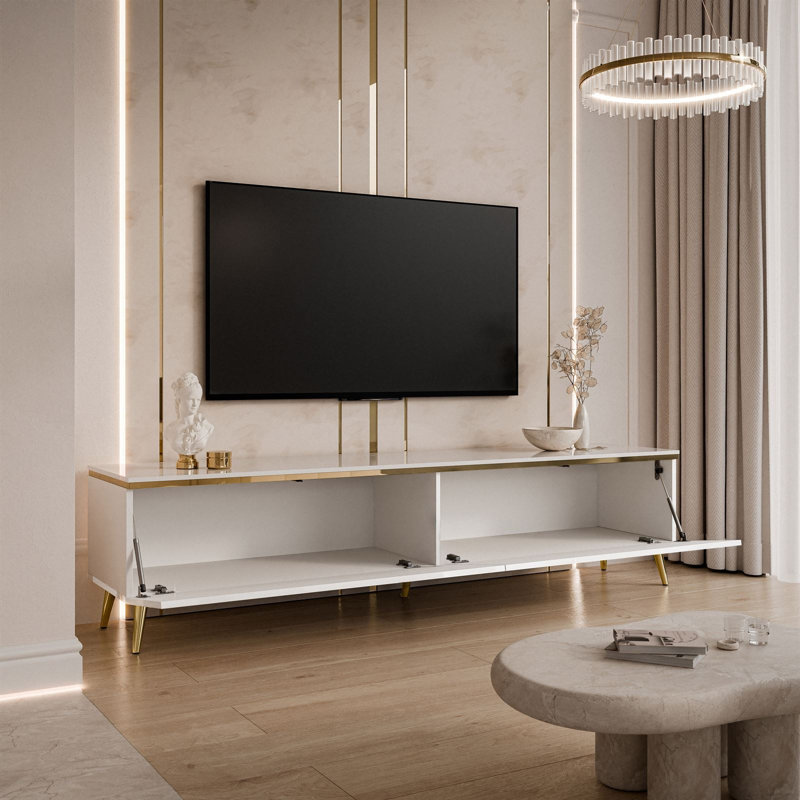 Unfinished TV Stand for TVs up to 42", 45cm H x 180cm L 40cm W