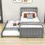 Lit plateforme simple avec lit gigogne Comyns-2140328379