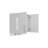 Wall Storage Cabinet, Alikuri, White, Width X 26,3