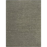 Iowa Hand Knotted Wool Oriental Area Rug in Gray