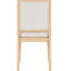 Ensemble de salle à manger vintage 5 pièces comprenant une table et quatre chaises, plateau extensible, fini placage chêne, structure robuste, dossiers ergonomiques, grande capacité de charge, style rétro, avec 4 chaises rembourrées, capacité naturelle et adaptable.