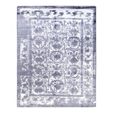 Overdyed One-of-a-Kind 8' 1" x 10' 2" Hand Knotted Area Rug