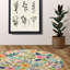 Tapis tressé Floral-106464307