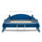 Race Car-Shaped Platform Bed With Wheels-434214986