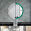 Huldar Glass Flat Wall Mirror