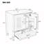 Meuble-lavabo polyvalent avec fonctionnalités avancées pour un rangement et une fonctionnalité optimaux-1055960874