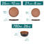 Ambrru Stoneware Dinnerware Set 12 Piece - Service for 4-117546795
