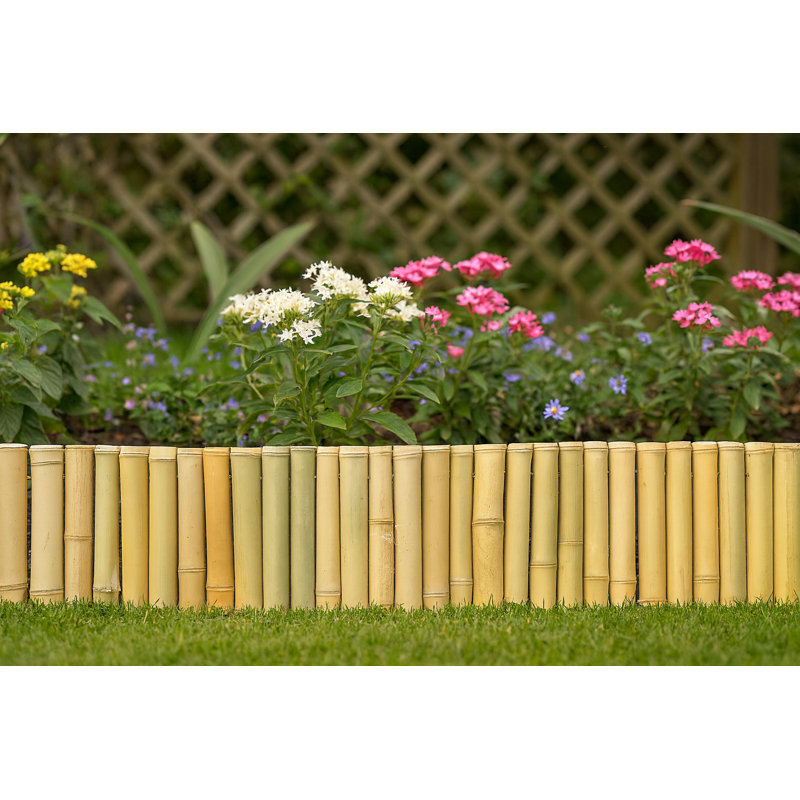 Extra‑Large Timber Bamboo Rolled Edging