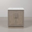 Ensemble de meuble-lavabo simple 30 po Kamila-1140731642