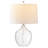 Fern Rock Glass Table Lamp