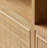 2-Door Wood and Metal Standard Highboard