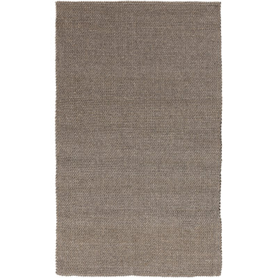 Tapis taupe tissé à la main Stephentown