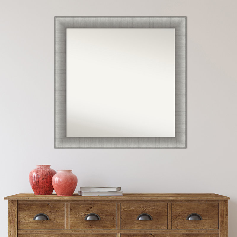 Flat Wall Mirror, 30.75" x 30.75"