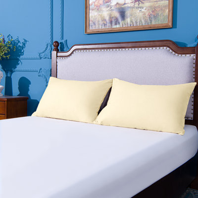 Bed Pillowcases, 1800 Brushed Microfiber Pillow Cases with Envelope Closure - NTBAY
