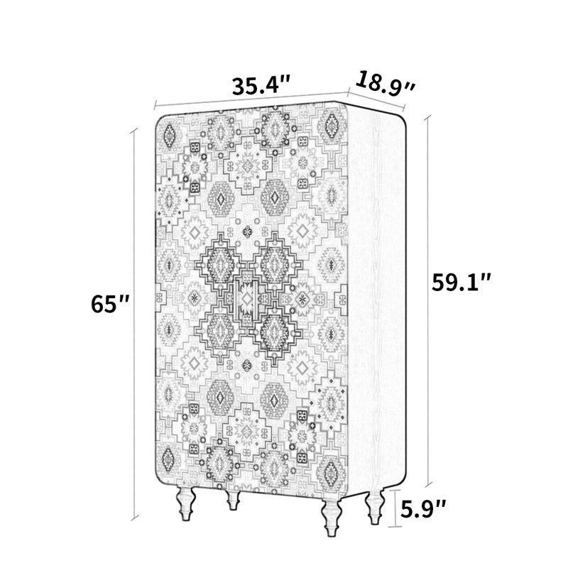 Armoire vestiaire pour chambre à coucher