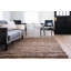 Tapis brun sablonneux Rodolphe-85448032