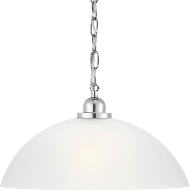 Amari 1 - Light Single Pendant, Polished Chrome