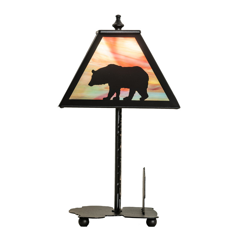 Rustic Lodge Table Lamp