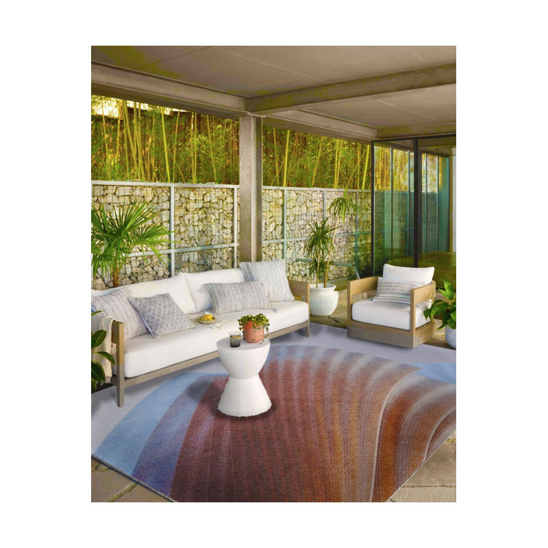 Tapis lavable à motif moderne, Sous-tapis carré 3 pi 3 po inclus
