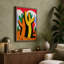 Desert Cacti Botanical 1 Piece Wrapped Canvas Wall Art-136724816-136724819