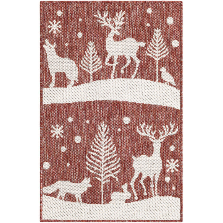 The Holiday Aisle Kareema Indoor/Outdoor Area Rug
