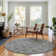 Premium Machine Washable Prisco Gray Rug