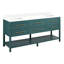 72" Robertson Double Bathroom Vanity Set with Rectangular Undermount Sinks-66647888-75247726-75247729