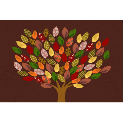 Family Tree Dark 4 - impression sur toile tendue