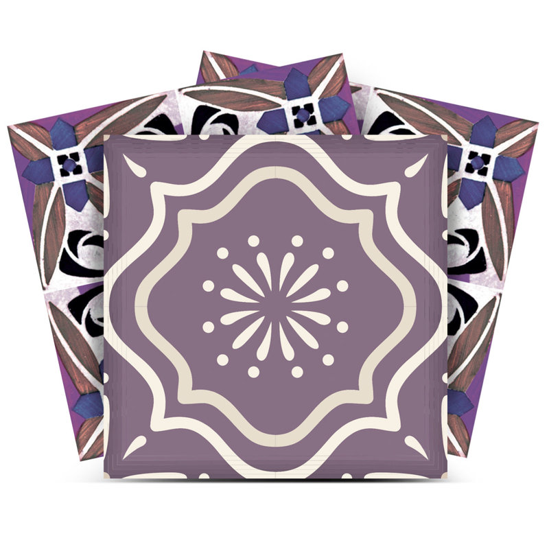 Carreau de mosaïque auto-adhésif en vinyle l 7 po x L 7 po